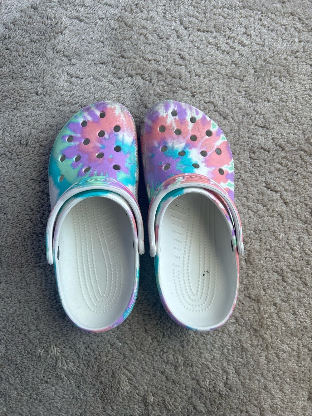 CROCS Women's Tie-Dye Pastel Clog